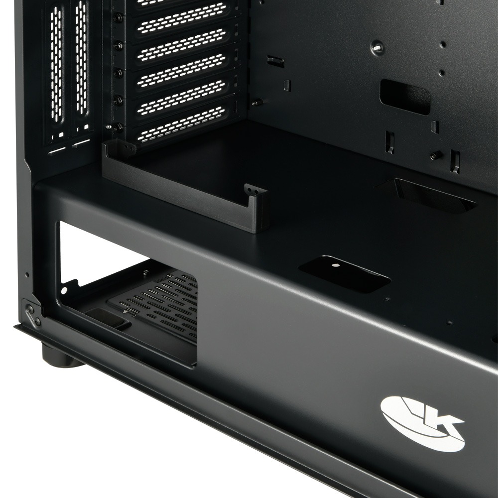 SuperChannel視博通 LAI099 機殼 黑/玻璃透側/E-ATX/Type-C/內建風扇前3後1/前面板鐵網-細節圖6