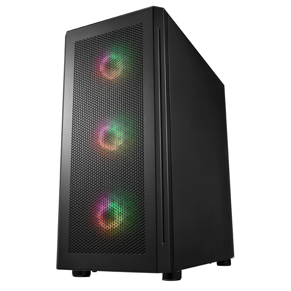 Superchannel視博通 LAI099 ARGB(B) 電腦機殼 黑/E-ATX/卡長37.5/高18/玻璃透側-細節圖3