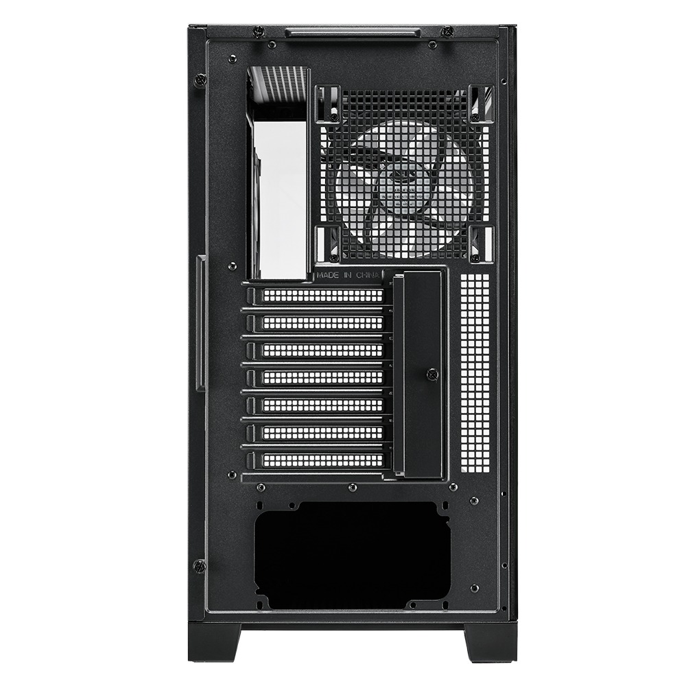 Superchannel 視博通 LAH245(B) 電腦機殼 黑/M-ATX/背插式/Type-c/水冷排-細節圖5