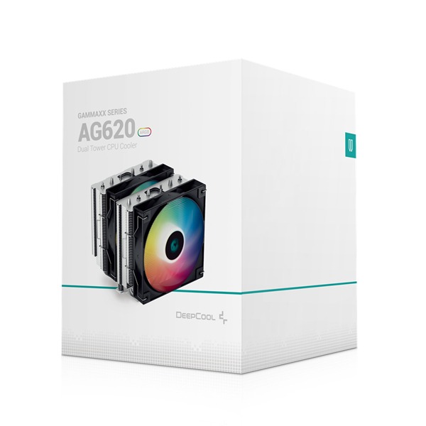 Deepcool 九州風神 AG620 ARGB 黑/6導管/雙塔雙扇/CPU塔型散熱器-細節圖9