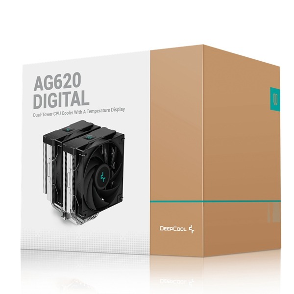 Deepcool 九州風神 AG620 DIGITAL CPU散熱器/6導管/溫度顯示-細節圖9