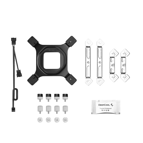 DeepCool 九州風神 AG620 DIGITAL WH ARGB/溫度顯示/6導管/高16.1cm/CPU散熱器-細節圖9