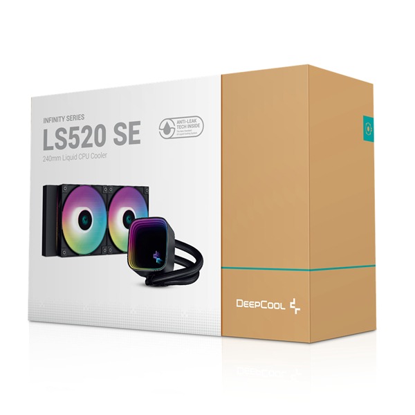 Deepcool 九州風神 LS520 SE 黑 ARGB/240 一體式水冷排-細節圖6
