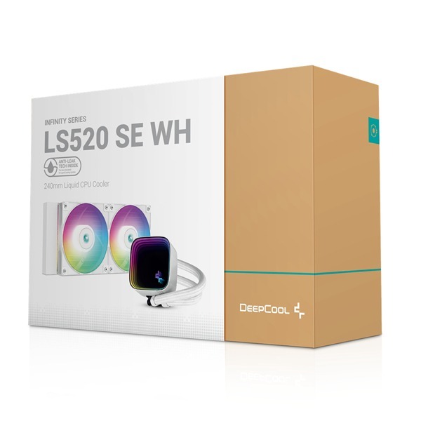 Deepcool 九州風神 LS520 SE WH 白/ARGB/240 一體式水冷排-細節圖6