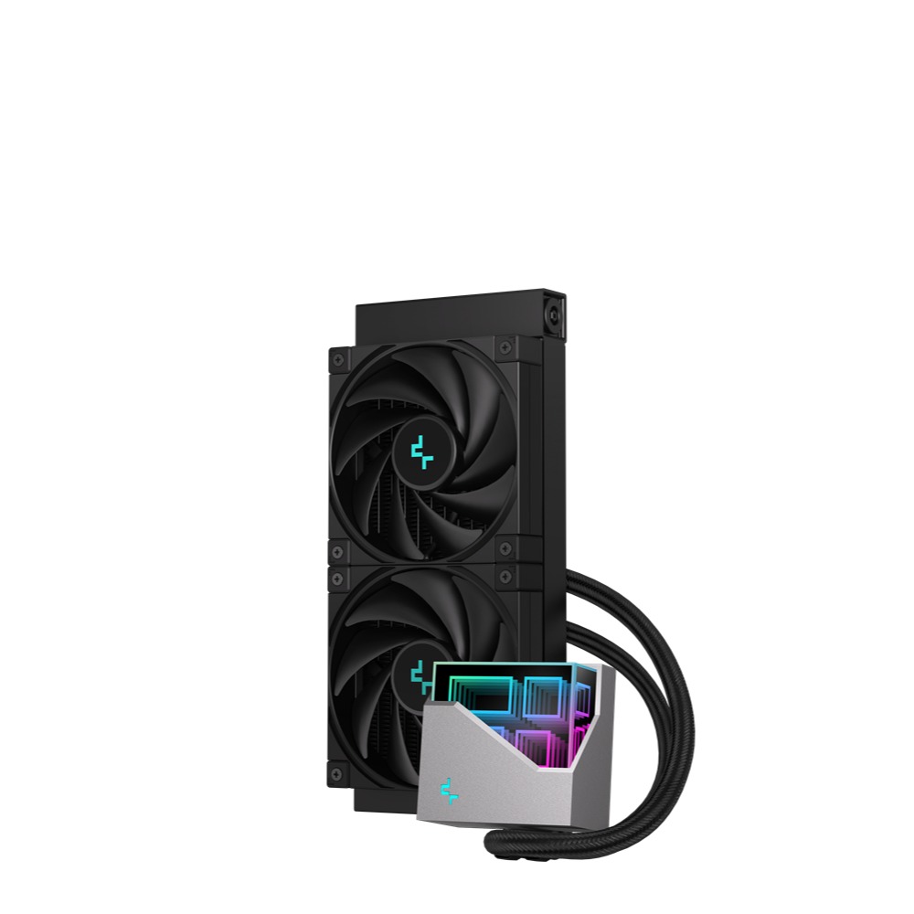 Deepcool 九州風神 LT520 黑/240 一體式水冷排/AM5/CPU散熱器/磁吸定位-細節圖6