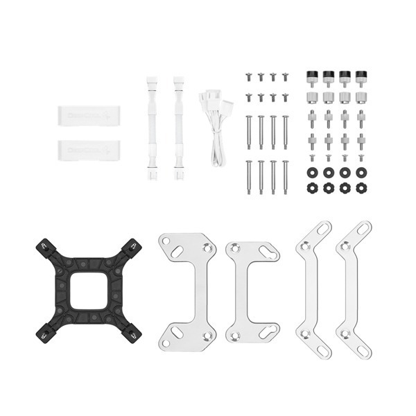 Deepcool 九州風神 LT520 WH 白/240 一體式水冷排/AM5/CPU散熱器/磁吸定位-細節圖6