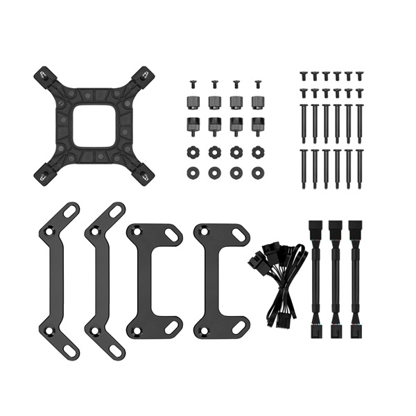 Deepcool 九州風神 LS720 SE 黑/ARGB風扇/360 一體式水冷排散熱器-細節圖5