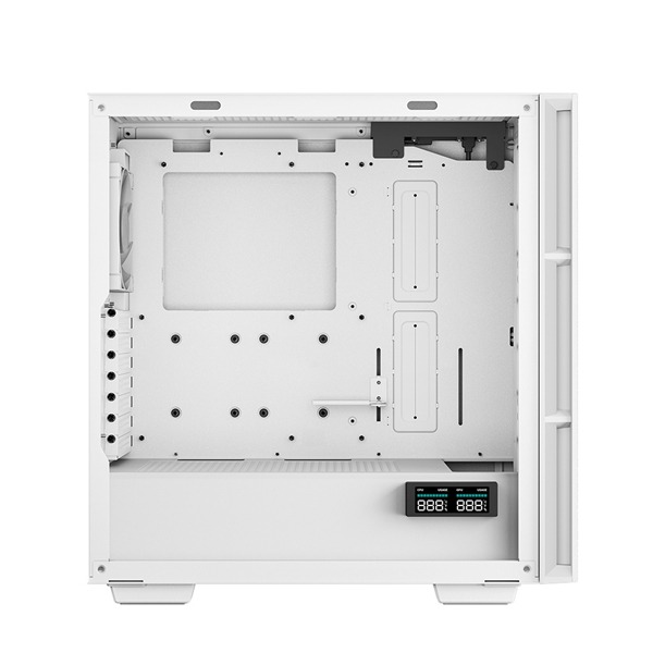 DeepCool 九州風神 CH560 DIGITAL WH 電腦機殼白/Type-C/360 ARGB風扇/數位顯示-細節圖5