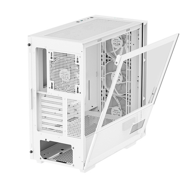 DeepCool 九州風神 CH560 DIGITAL WH 電腦機殼白/Type-C/360 ARGB風扇/數位顯示-細節圖7