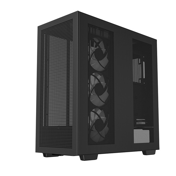DeepCool 九州風神 MORPHEUS 墨菲斯 電腦機殼 Type-C/360 ARGB風扇/直立顯卡/數位顯示-細節圖3