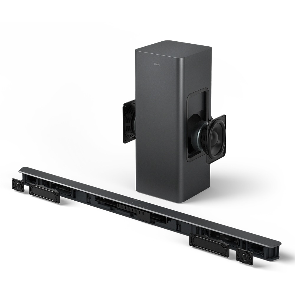 (無安裝) PHILIPS 飛利浦 TAB6309 2.1獨立聲道 無線重低音杜比 全景聲 聲霸 SoundBar-細節圖4
