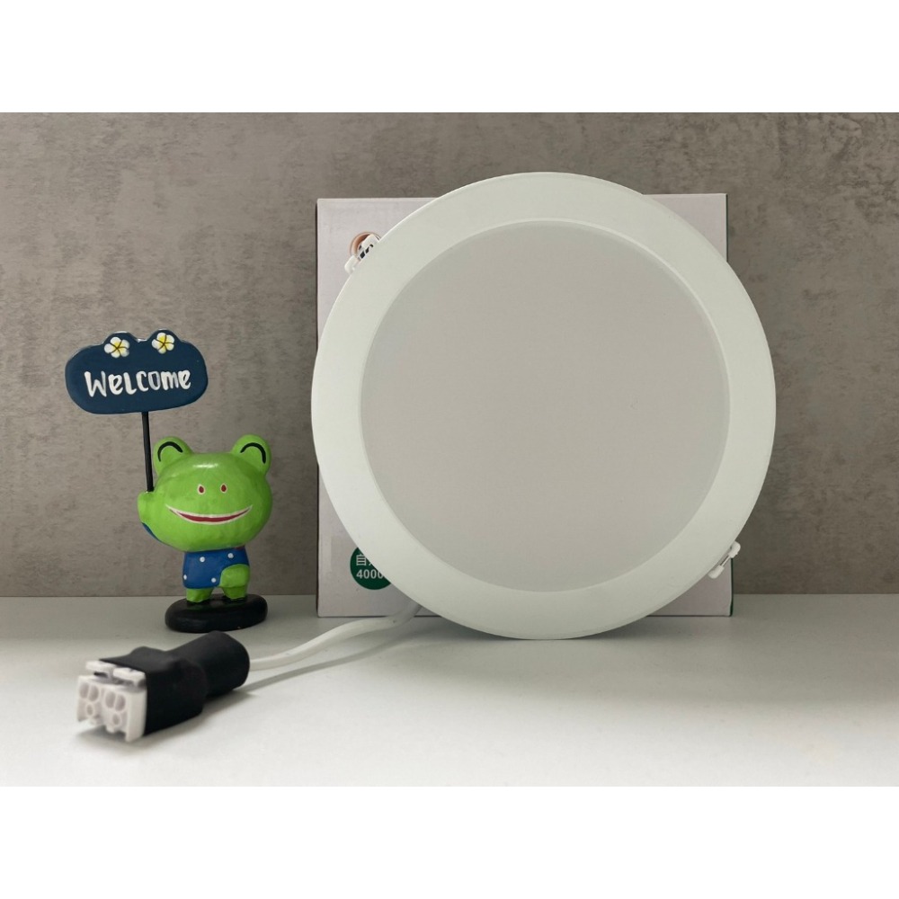 DANCELIGHT 舞光 12W 15公分奧丁崁燈 時尚白 自然光 (LED-15DOP12NR2)-細節圖2