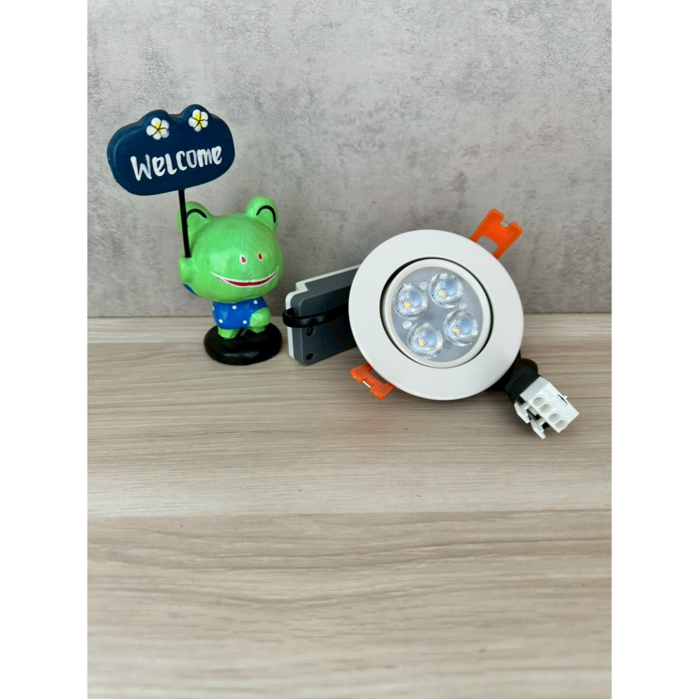 DANCELIGHT 舞光 5W 7.5公分微笑崁燈 時尚白 黃光/自然光/白光 (LED-7DOS5WR/NR/DR)-細節圖4