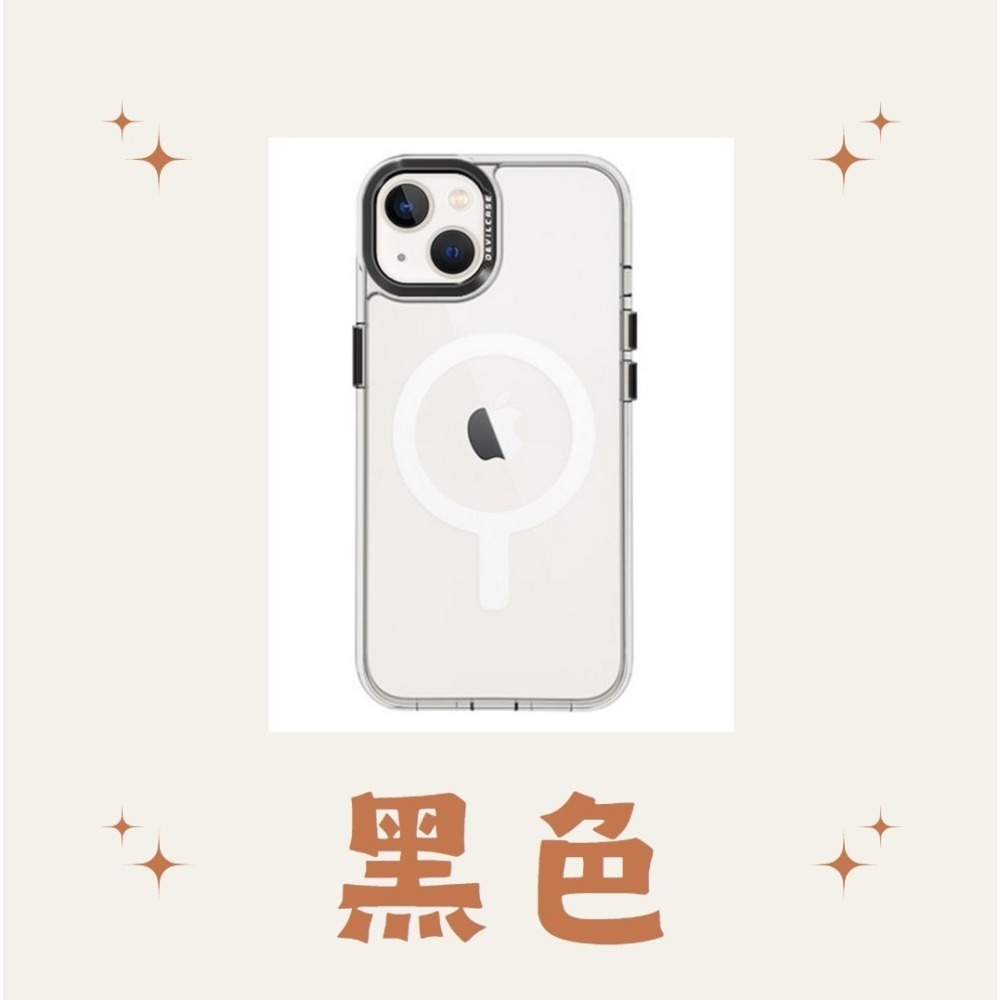 🚚【免運】全新公司貨 DEVILCASE 惡魔殼標準版【磁吸版透明】iPhone 15 系列 手機殼 保護殼-細節圖9