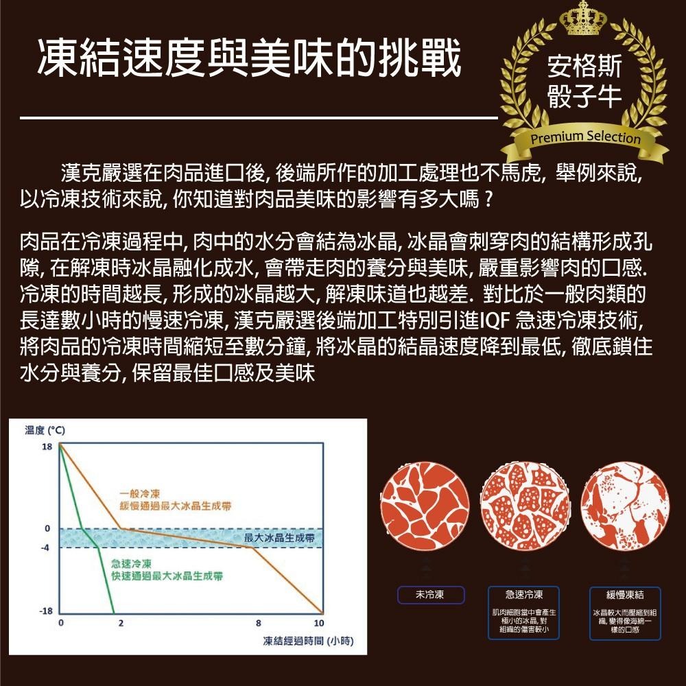 【漢克嚴選】美國頂級PRIME安格斯金鑽骰子牛(150g±10%/包)-細節圖4