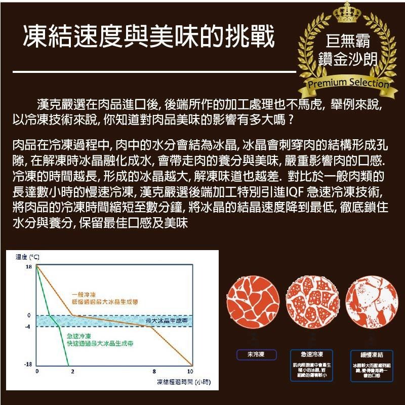 【漢克嚴選】美國和牛PRIME巨無霸牛排16片組(450g±10%/片) 和鑽牛-細節圖7