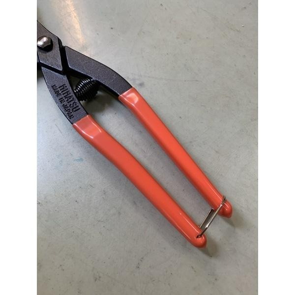 【台灣大樹五金DS】 ~ 含稅附發票~ 日本金鹿工具製作 直線浪板剪-細節圖5