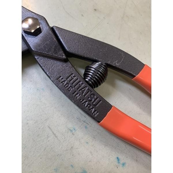 【台灣大樹五金DS】 ~ 含稅附發票~ 日本金鹿工具製作 直線浪板剪-細節圖6