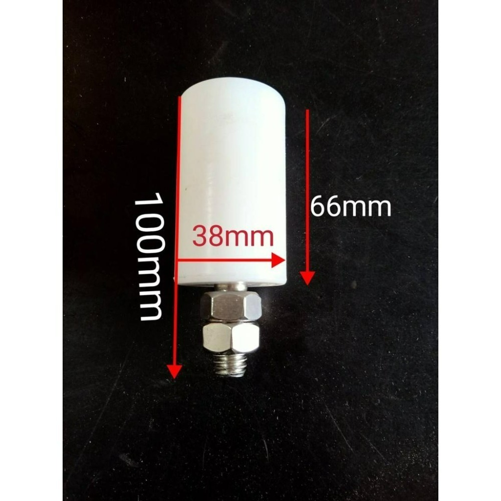 【台灣大樹五金DS】~含稅附發票~ 白鐵螺絲+PE圓棒 護輪 導輪-細節圖2