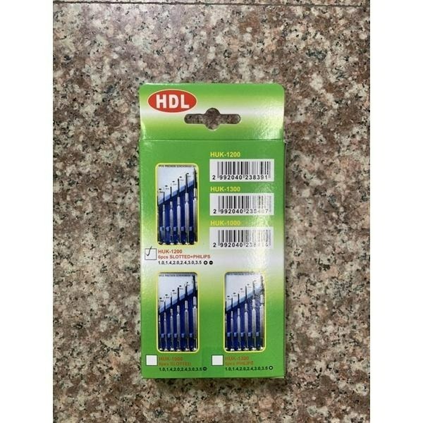 【台灣大樹五金DS】~ 含稅附發票~ HDL精密鐘錶起子組 6PCS-細節圖2