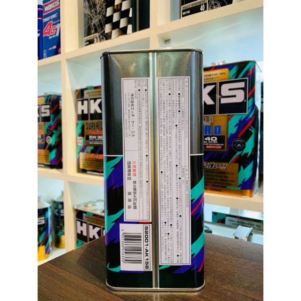 HKS SUPER ZERO RACING 0W30 4公升包裝 高性能款 對應LSPI 全合成機油 - 激安333-細節圖5