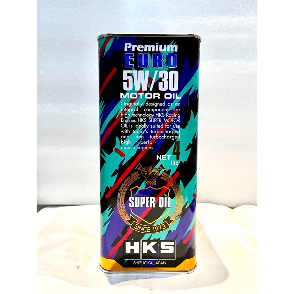 HKS Super Oil Premium EURO 5W30 4公升 汽柴油共用 API SN/ACEA C3認證-細節圖4