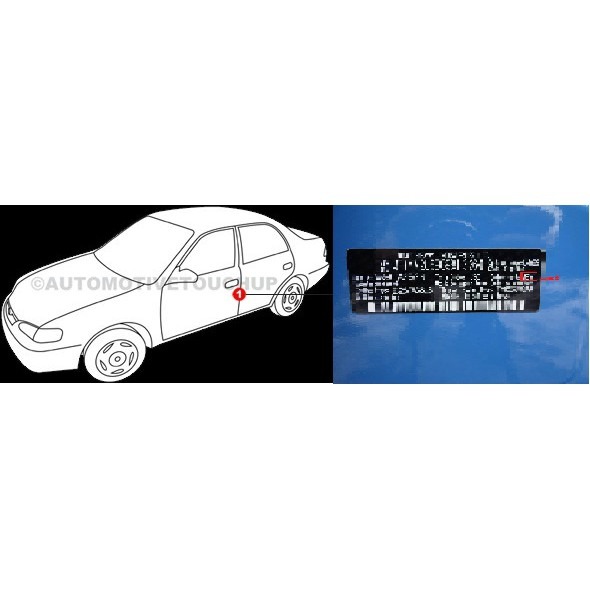 日本原裝SUBARU 速霸陸 全車系 補漆筆 - 激安333-細節圖3