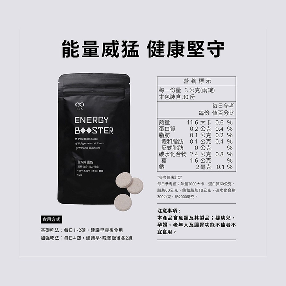 GSEX 黑瑪卡 益G威猛錠   高潮  高潮錠-細節圖7