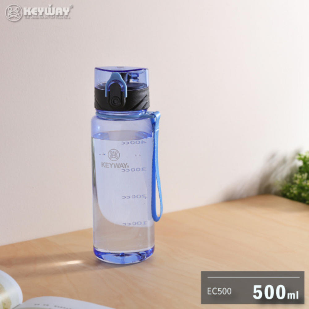 【嚴選生活百貨】台製現貨 安全無毒 耐摔 聯府 清水站 Tritan 運動水壺 彈蓋式水壺 健身水壺 水瓶 輕便 環保杯-細節圖2