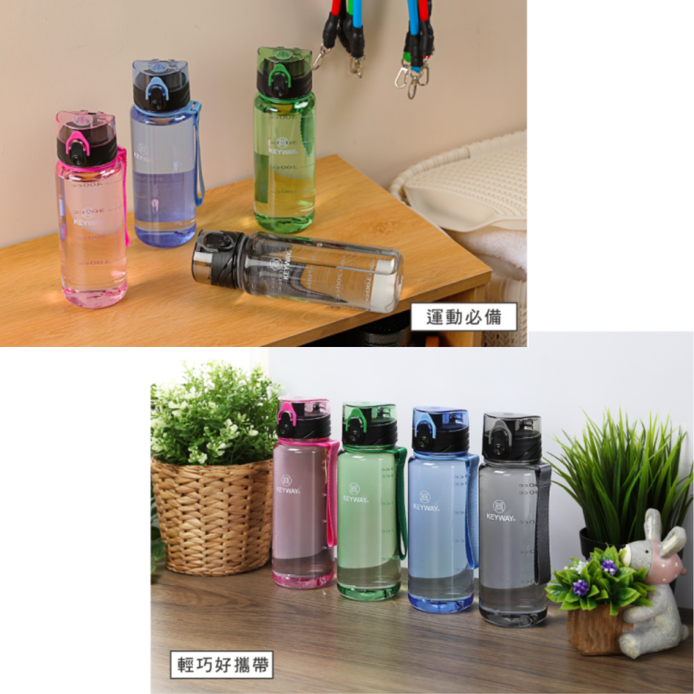 【嚴選生活百貨】台製現貨 安全無毒 耐摔 聯府 清水站 Tritan 運動水壺 彈蓋式水壺 健身水壺 水瓶 輕便 環保杯-細節圖4