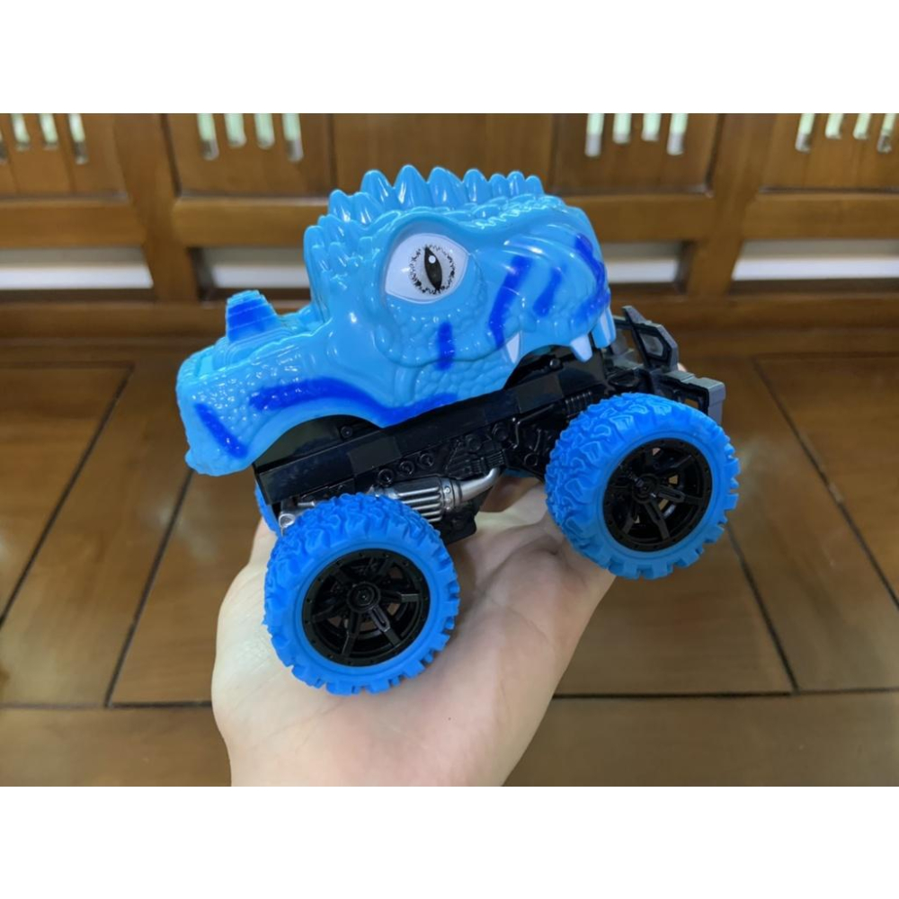 【玩具兄妹】現貨! 恐龍越野車 碰撞變型恐龍車 恐龍碰撞彈跳車 慣性前進 動力強勁 恐龍玩具車 恐龍慣性車 侏儸紀恐龍-細節圖5