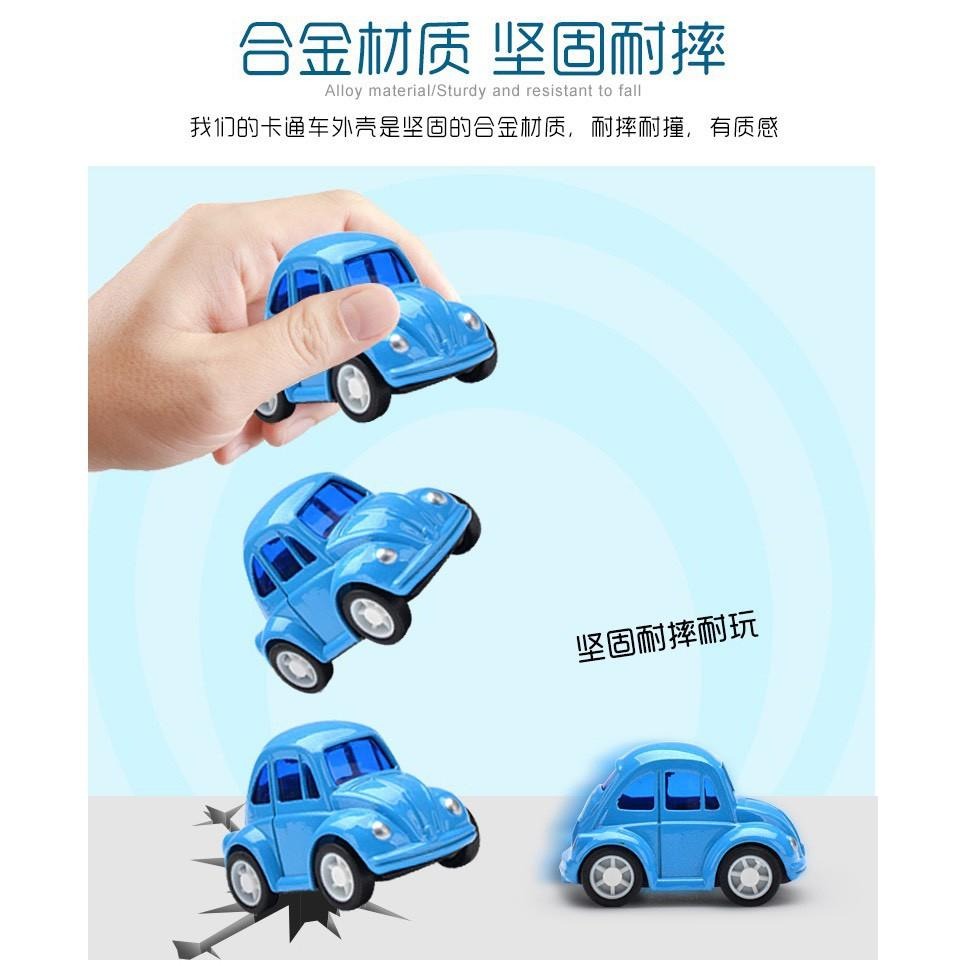 【玩具兄妹】現貨! 迷你車  Q版迷你合金車 超萌合金車 回力車 小朋友最愛 工程車 金龜車 吊車 消防車 車子玩具-細節圖6