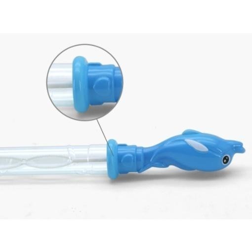 【玩具兄妹】現貨! 37公分造型泡泡棒 鯊魚 小丑魚超人 海豚 美人魚 棒棒糖泡泡棒 吹泡泡 泡泡水 戶外玩具 親子戶外-細節圖4