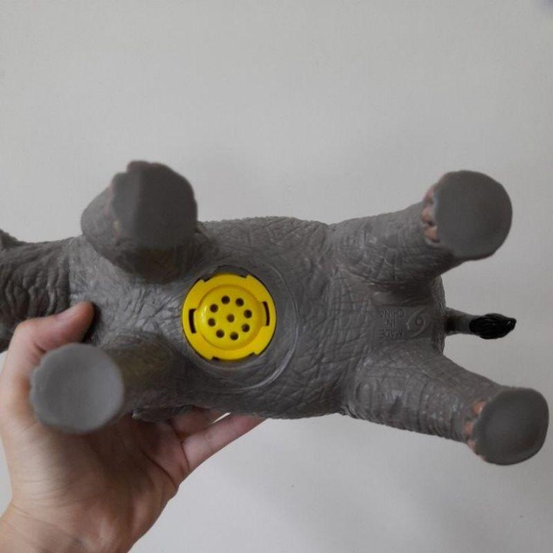 【玩具兄妹】現貨! 軟膠音效大象 有聲音 軟膠大象玩具 軟膠大象 大象玩具 小朋友最愛 大象模型-細節圖5