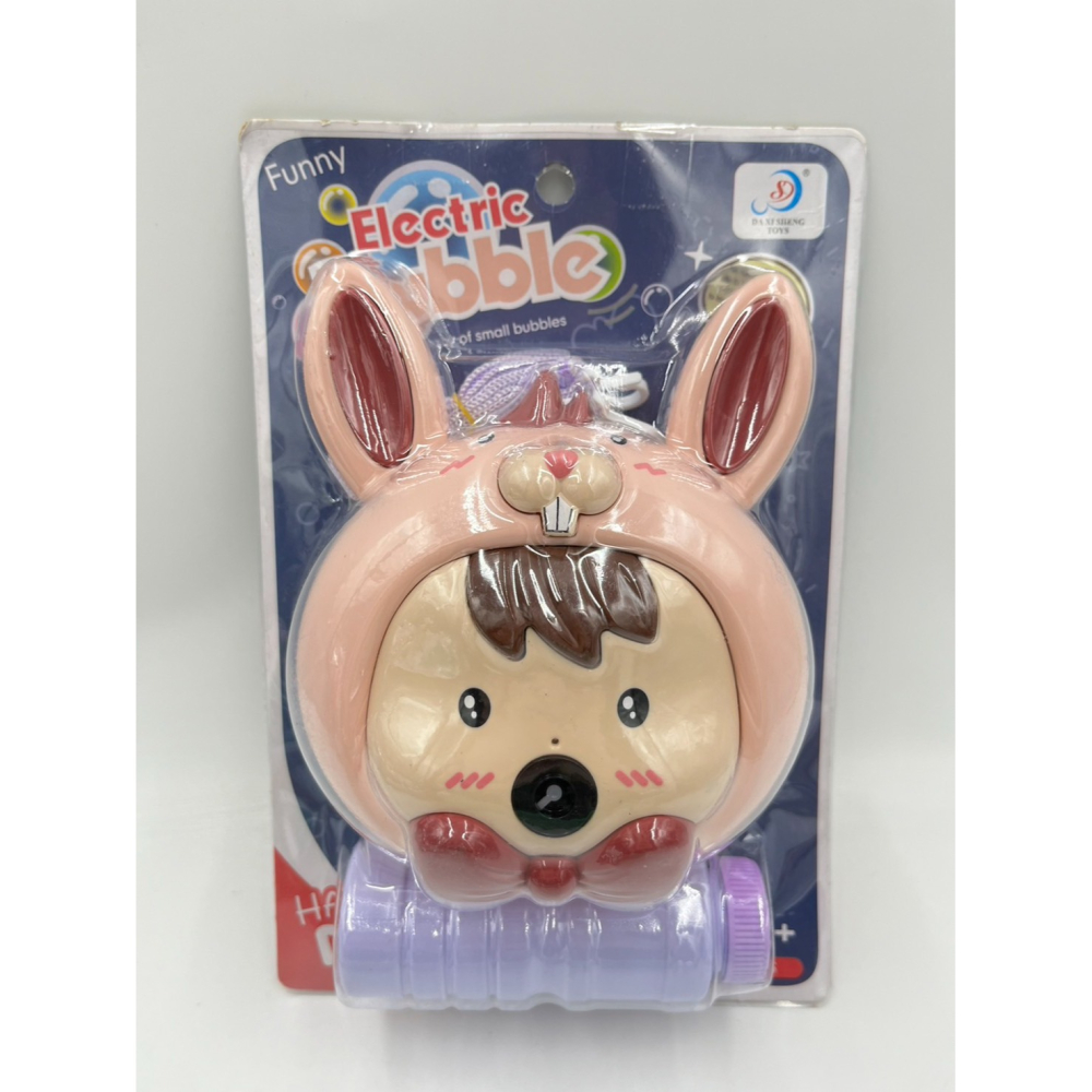 【玩具兄妹】現貨！泡泡相機(熱氣球/小兔/乳牛) 360度旋轉不漏水 電動泡泡機 連續出泡 泡泡製造機 吹泡泡-細節圖2