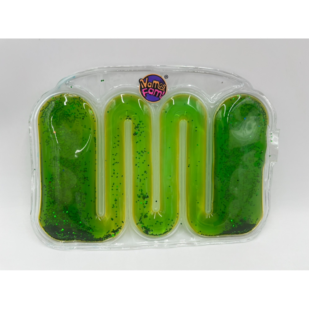 【玩具兄妹】現貨! 減壓水條閃片袋 減壓水條 紓壓玩具 按按樂 水蛇 水條 捏捏樂 紓壓小物-細節圖4