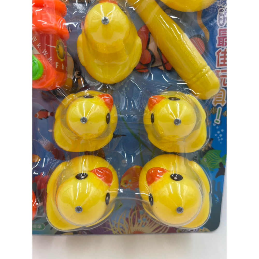 【玩具兄妹】現貨! 釣魚玩具(磁吸) 黃色小鴨 ST安全玩具 戲水玩具 夏天玩具 仿真釣魚 玩水玩具 洗澡玩具 釣魚-細節圖2