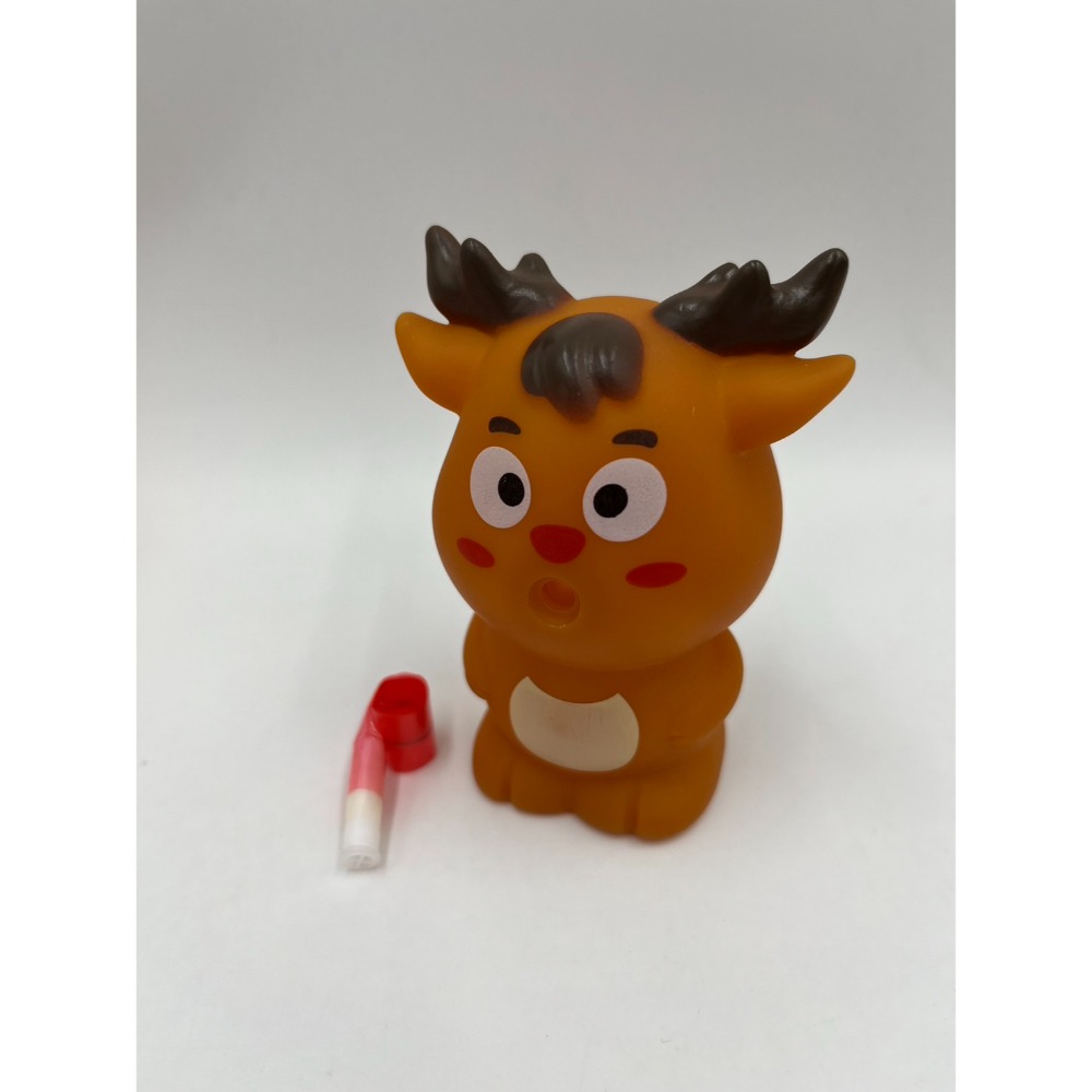 【玩具兄妹】現貨! 造型吹龍玩具(麋鹿/恐龍/小熊) ST安全玩具 吹龍玩具 捲舌 吐舌頭玩具 療癒小物-規格圖8