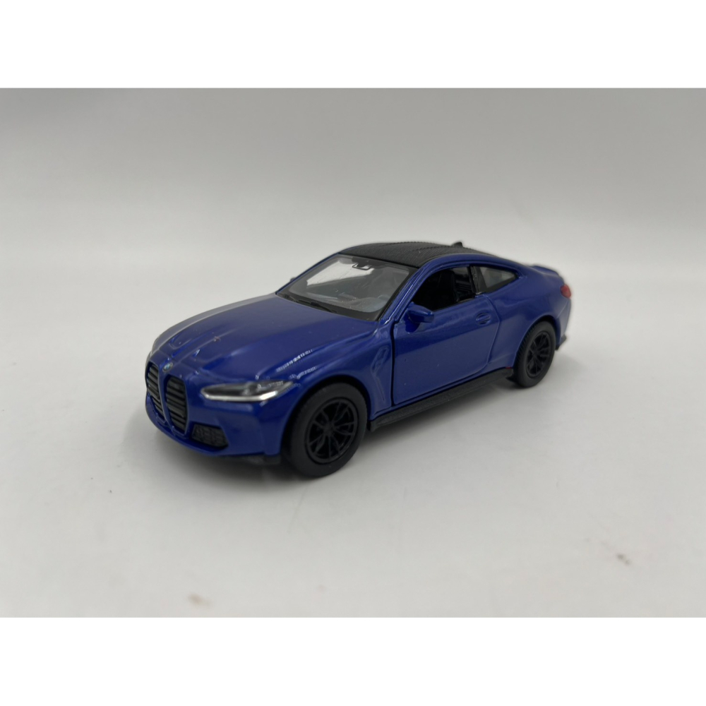 【玩具兄妹】現貨!ST安全玩具 授權 BMW M4 雙門都可開/回力裝置 1/34模型車 合金車 蛋糕裝飾-細節圖9