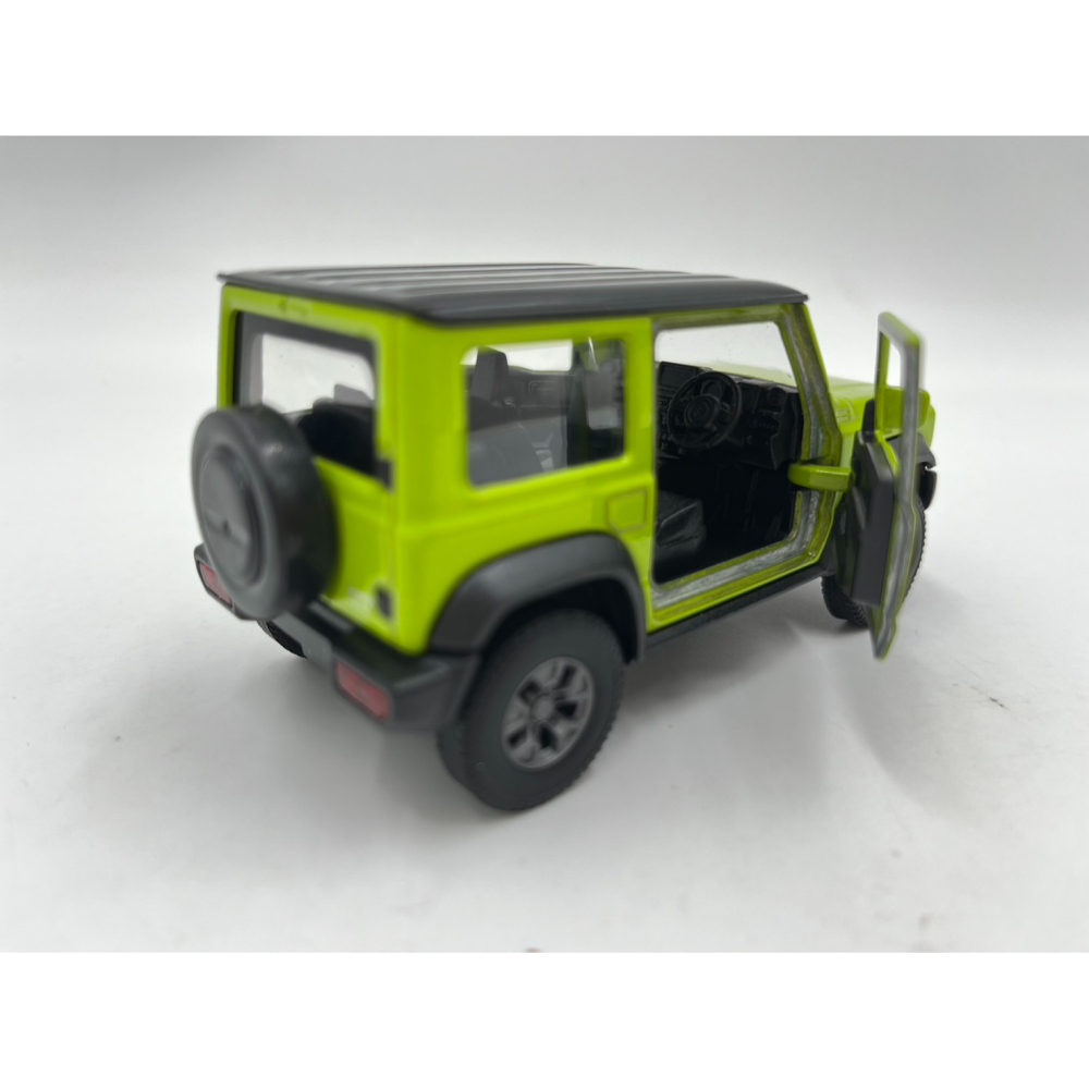 【玩具兄妹】現貨!ST安全玩具 授權 suzuki jimmy 雙門都可開/回力裝置 1/34模型車 合金車 蛋糕裝飾-細節圖2