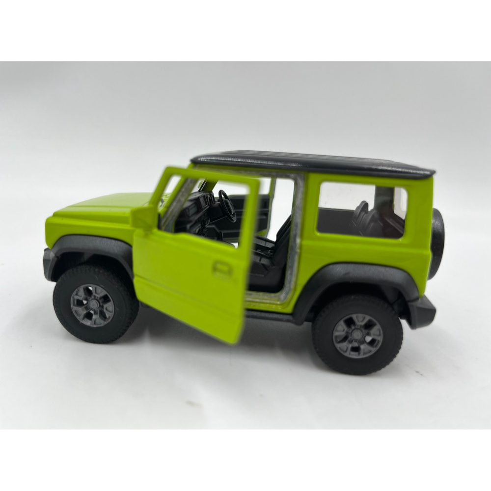 【玩具兄妹】現貨!ST安全玩具 授權 suzuki jimmy 雙門都可開/回力裝置 1/34模型車 合金車 蛋糕裝飾-細節圖3