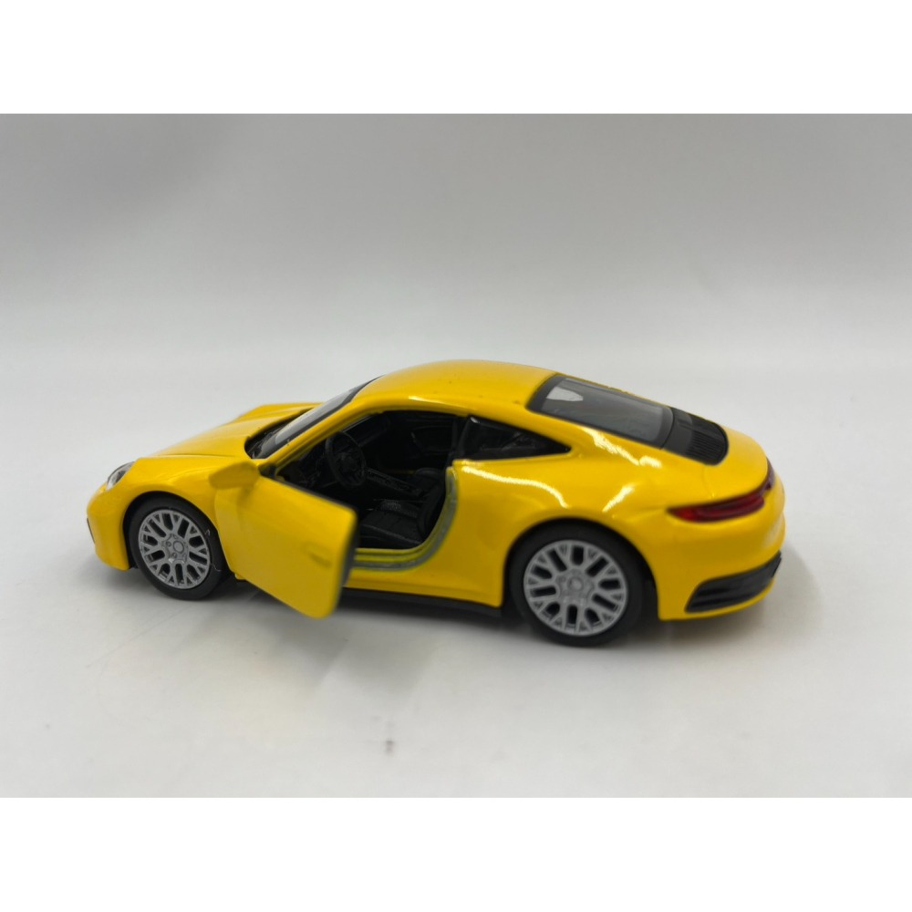 【玩具兄妹】現貨!ST安全玩具 授權 保時捷 911 Carrera 4S 雙門都可開/回力裝置 1/34模型車 合金車-細節圖2