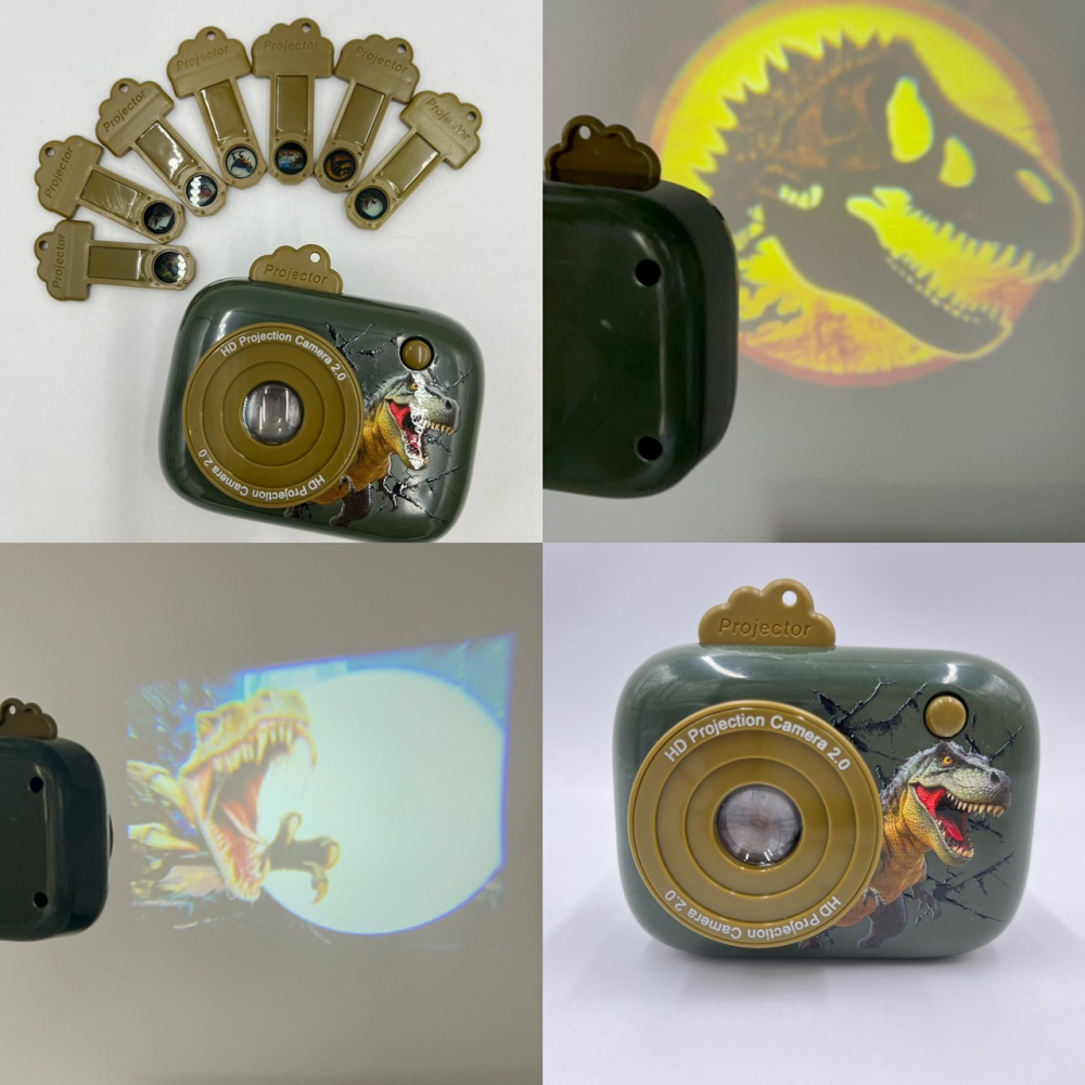 【玩具兄妹】現貨! 恐龍投影片相機(內附8款投影片) 投影片 恐龍玩具 恐龍照相機 恐龍投影片 幻燈片 說故事道具-細節圖3