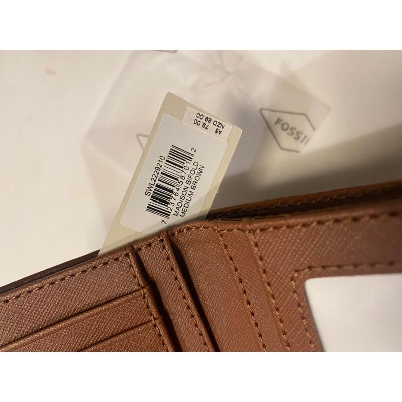Fossil Madison Bifold 短夾 兩色-細節圖3
