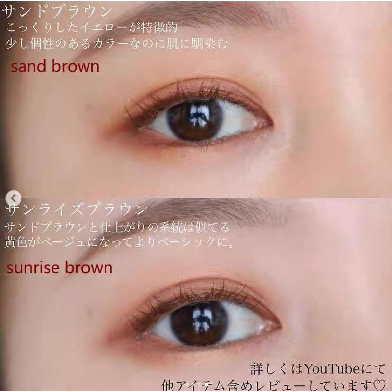 日本&be 舊包裝 眼影 特價（ sunset brown/ sunrise brown )-細節圖3