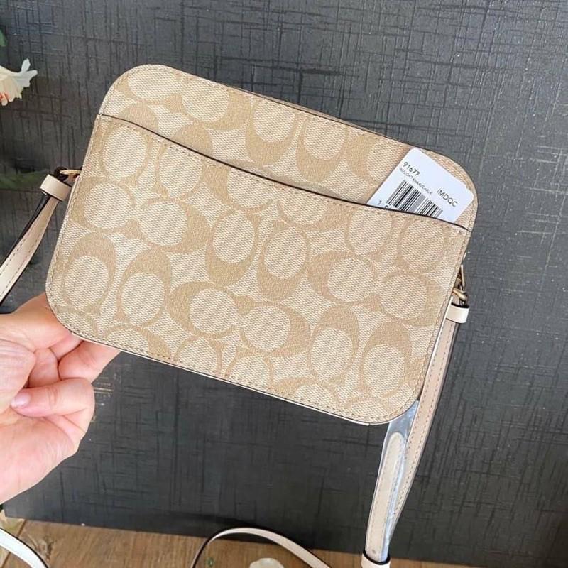 【  COACH 老花樣式相機包 】三色 現貨-細節圖4