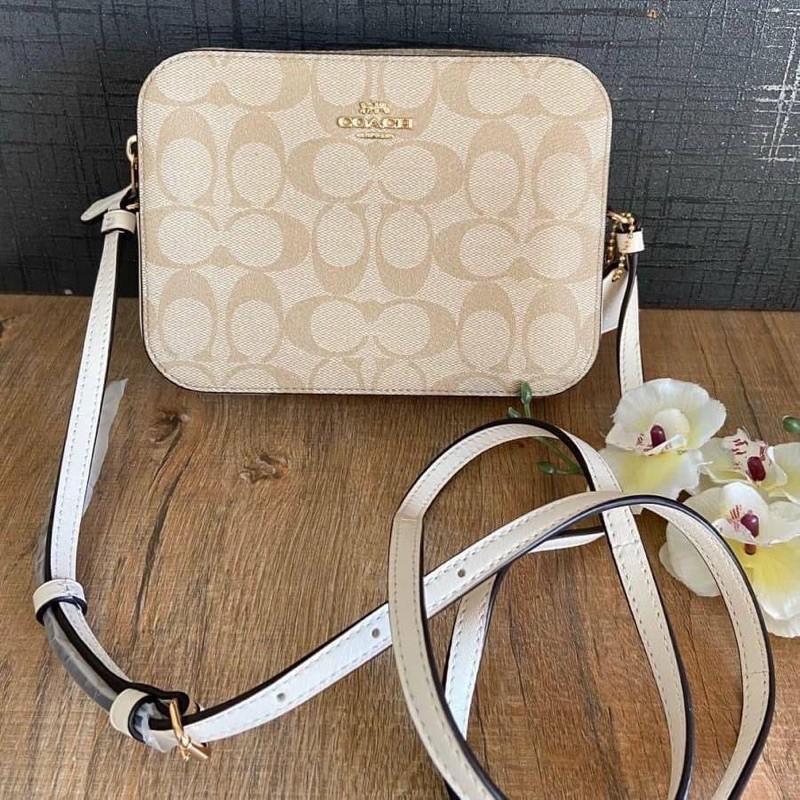 【  COACH 老花樣式相機包 】三色 現貨-細節圖5