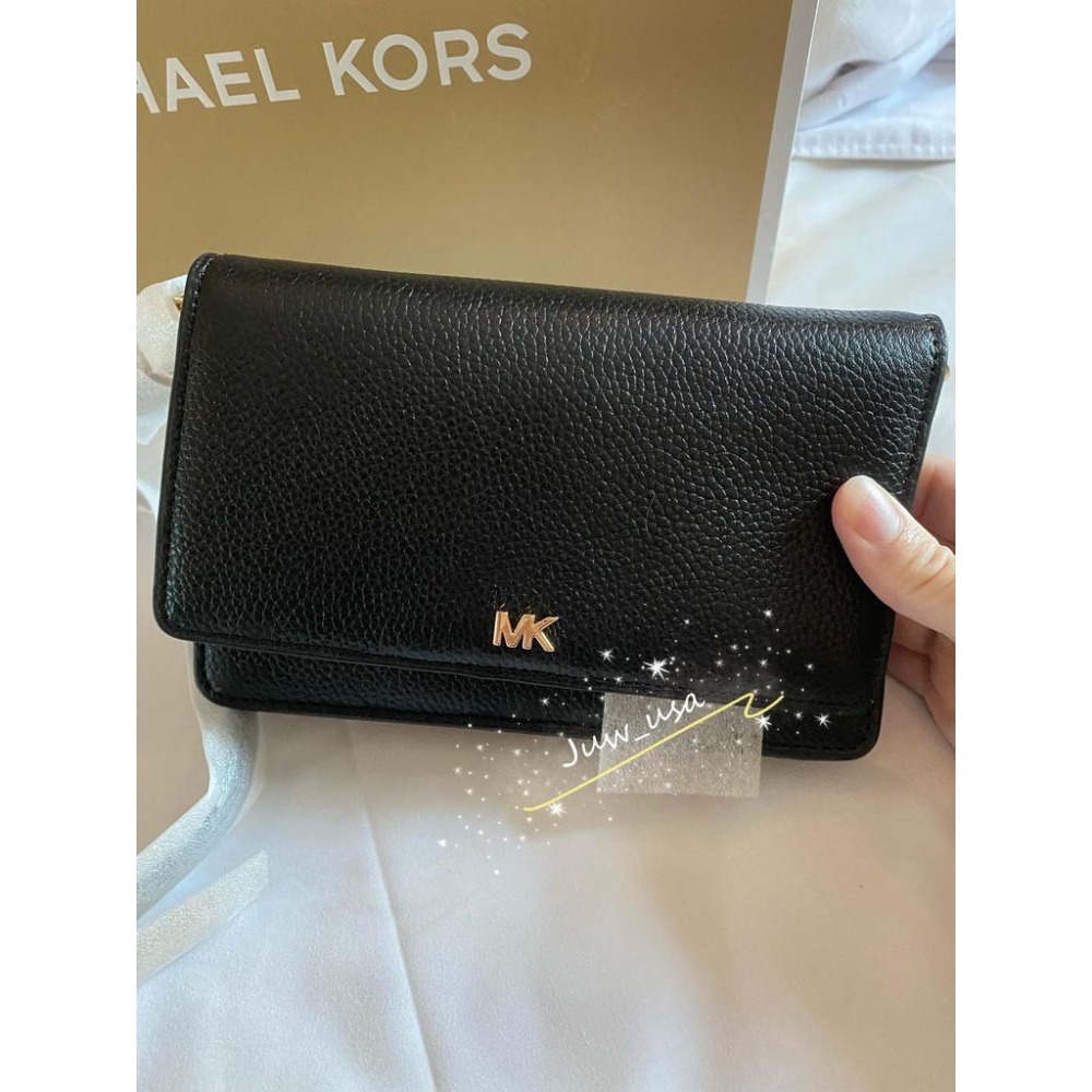 Michael Kors 多功能woc 包 黑色-細節圖2