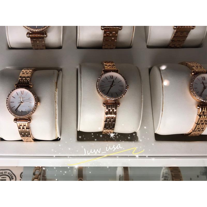 【  Fossil 小圓鏡面手錶 BQ3502】-細節圖2
