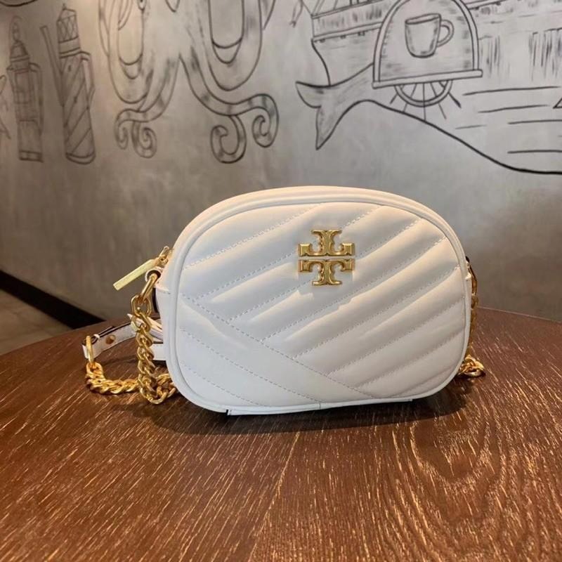 Tory Burch 相機包 兩色 白/粉色 無流蘇款-細節圖2